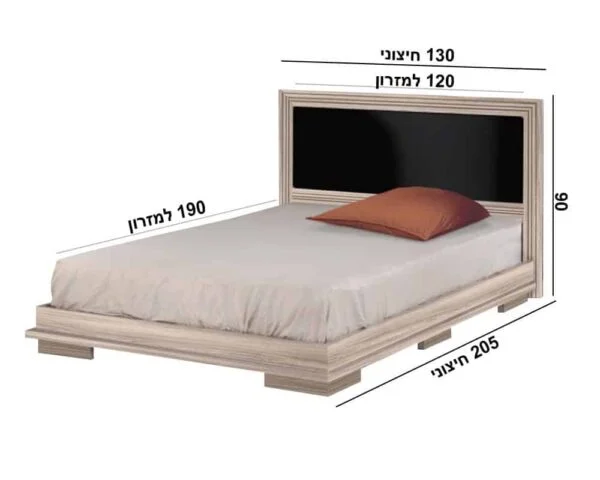 מיטת נוער דגם אדם