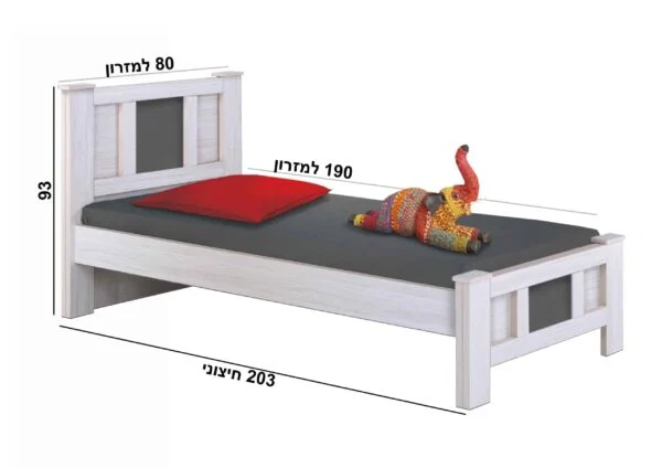 מיטת נוער דגם יהונתן