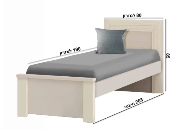 מיטת נוער דגם מישמש