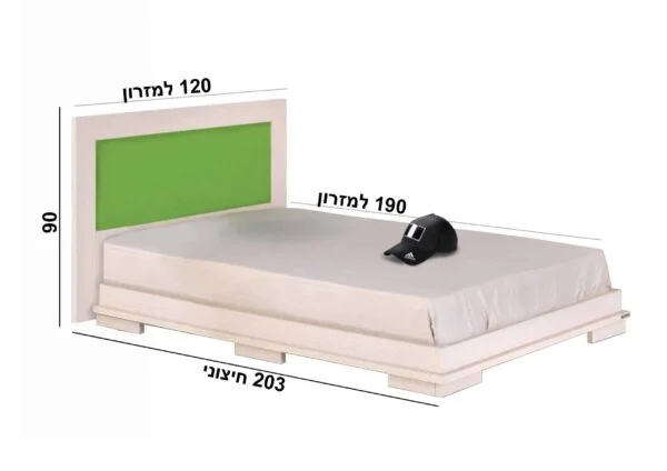 מיטת נוער דגם קנדרה