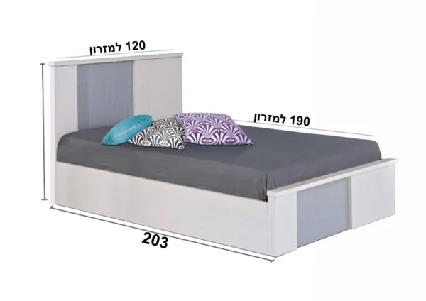 מיטת נוער דגם קסטרו
