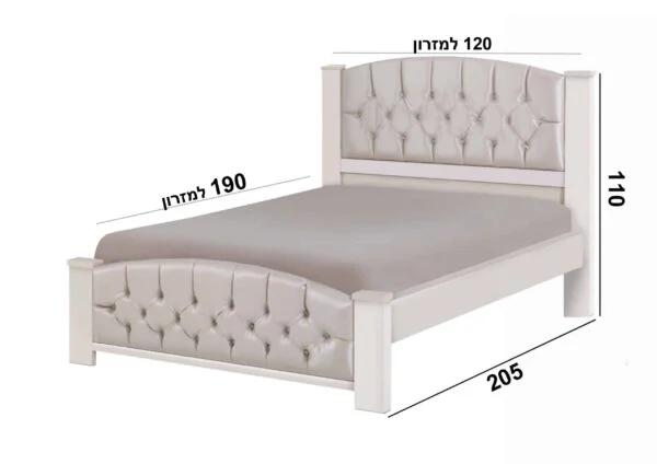מיטת נוער דגם תמזה
